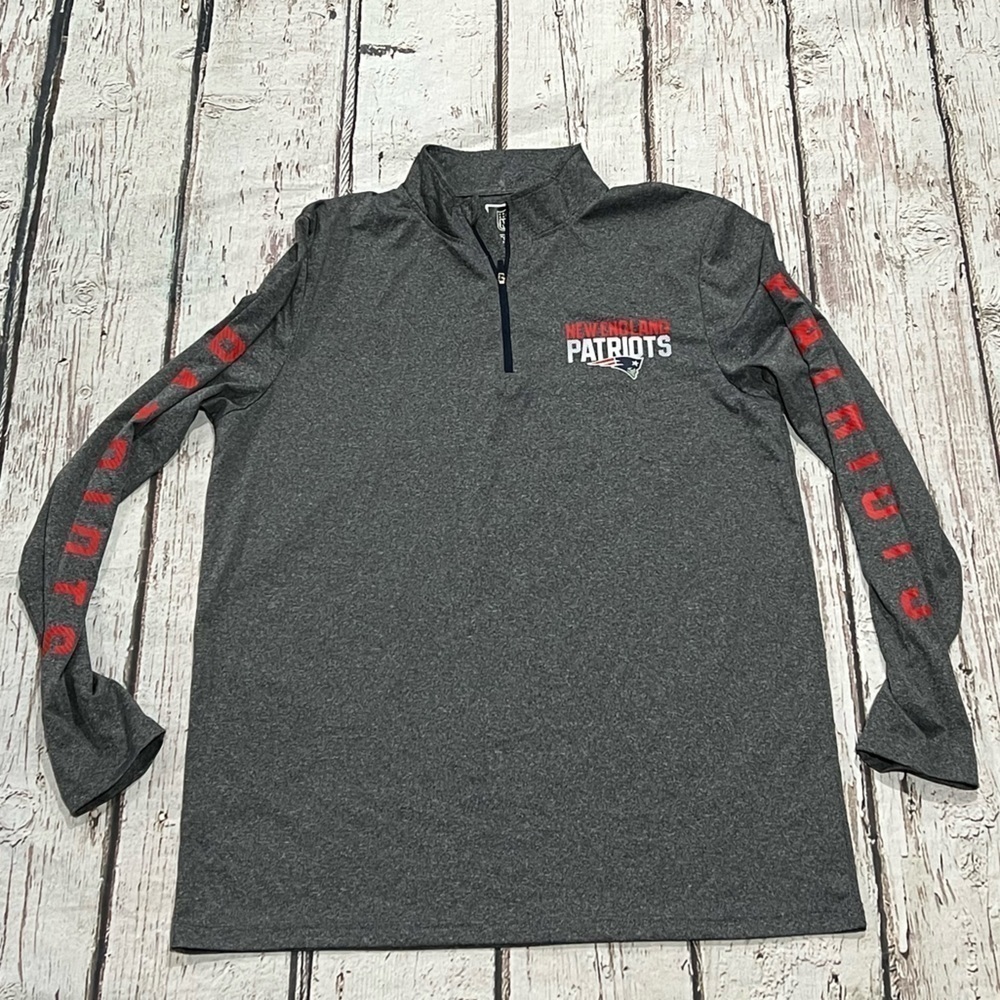 New England Patriots NFL Football Athletic Sports Top Shirt Pullover